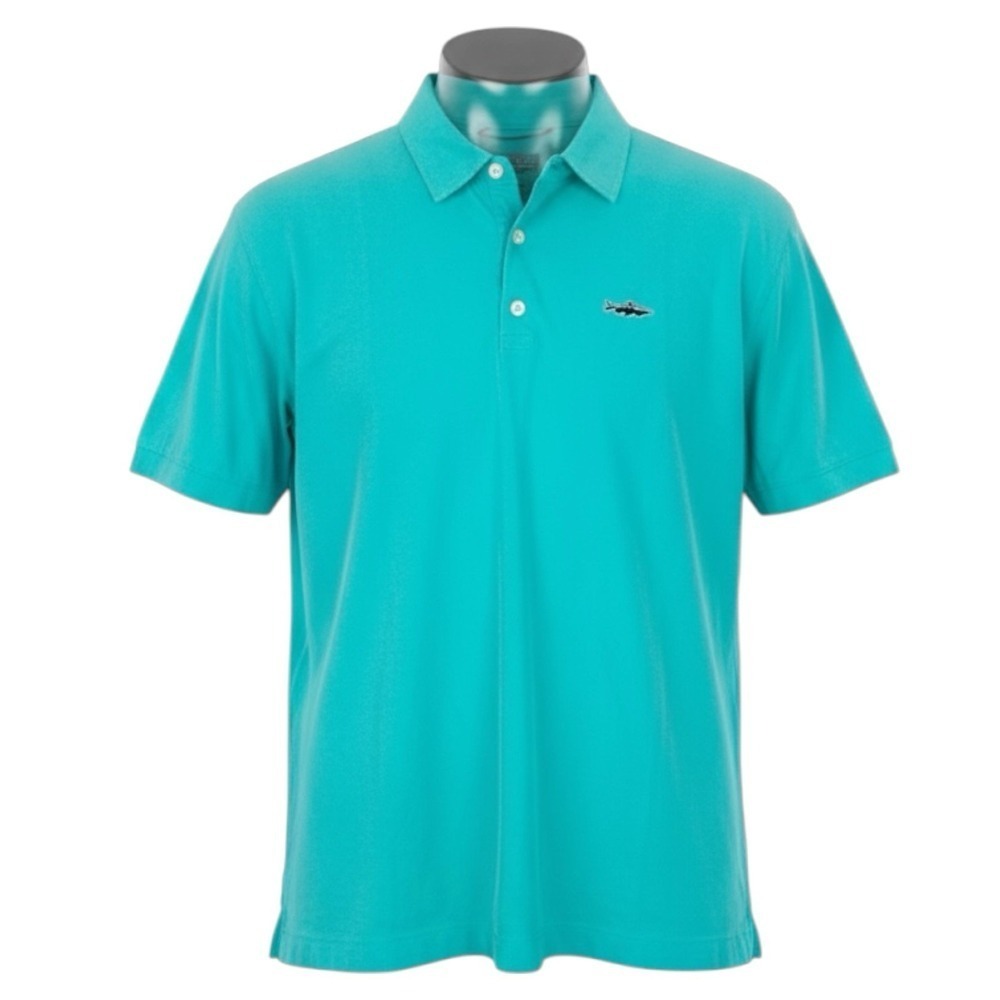 PATAGONIA Men's Size Medium Short Sleeve Polo Shirt Organic Cotton